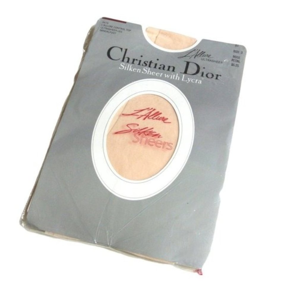 Vintage Christian Dior L'Allure Ultrasheer Pantyho